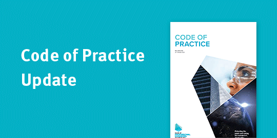 Code of Practice Update